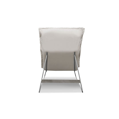 Tweety Leather Lounge Chair Chair with Ottoman