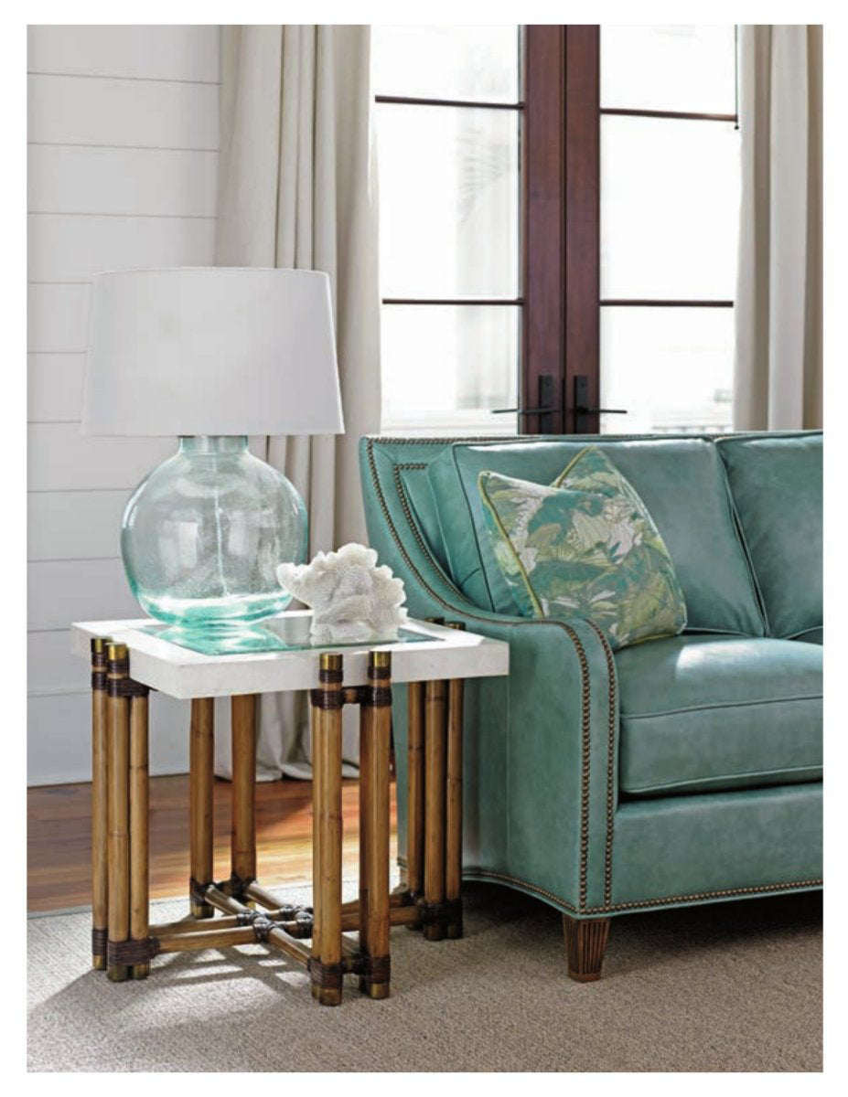 Twin Palms Koko Leather Sofa