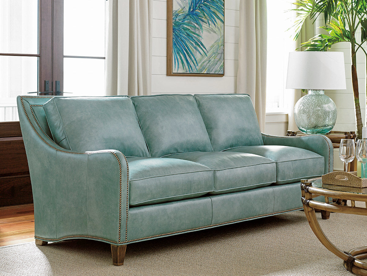 Twin Palms Koko Leather Sofa