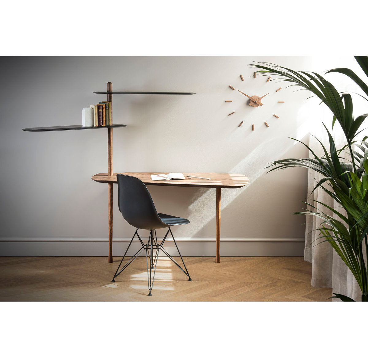 Unica Solid Wood Ladder Desk