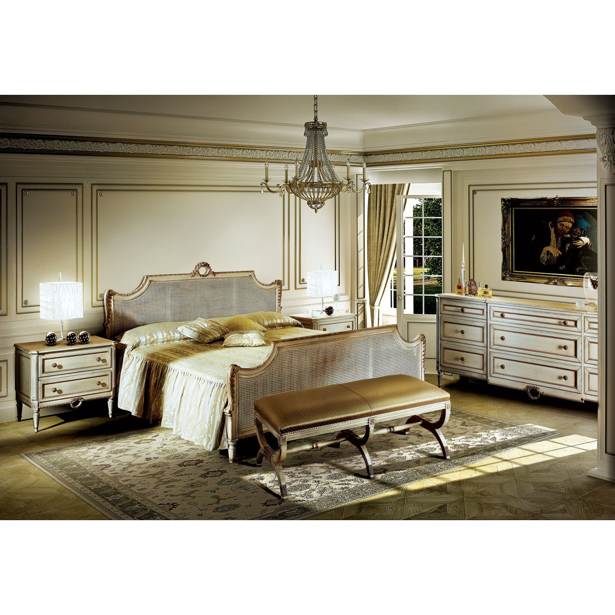 David Michael Upholstered Bench