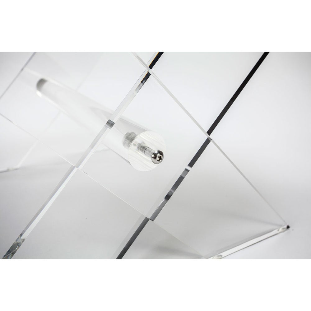 Jamie Dietrich Acrylic Leg Upholstered Bench
