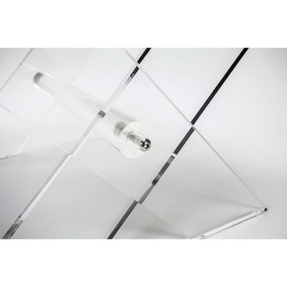 Jamie Dietrich Acrylic Leg Upholstered Bench