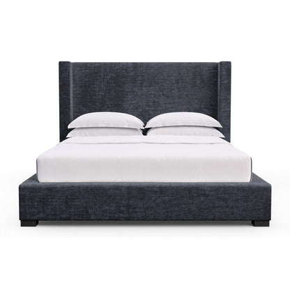 Upholstered California King Wingback Bed