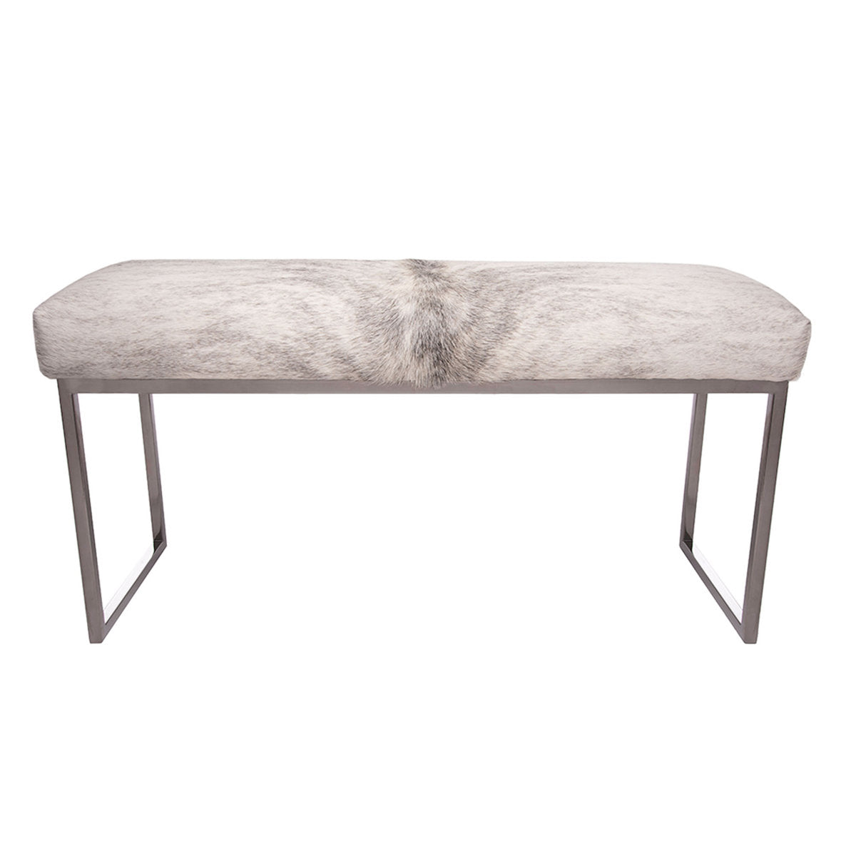 Outpost Original Upholstered Cowhide Bench