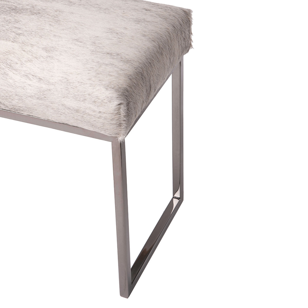 Outpost Original Upholstered Cowhide Bench