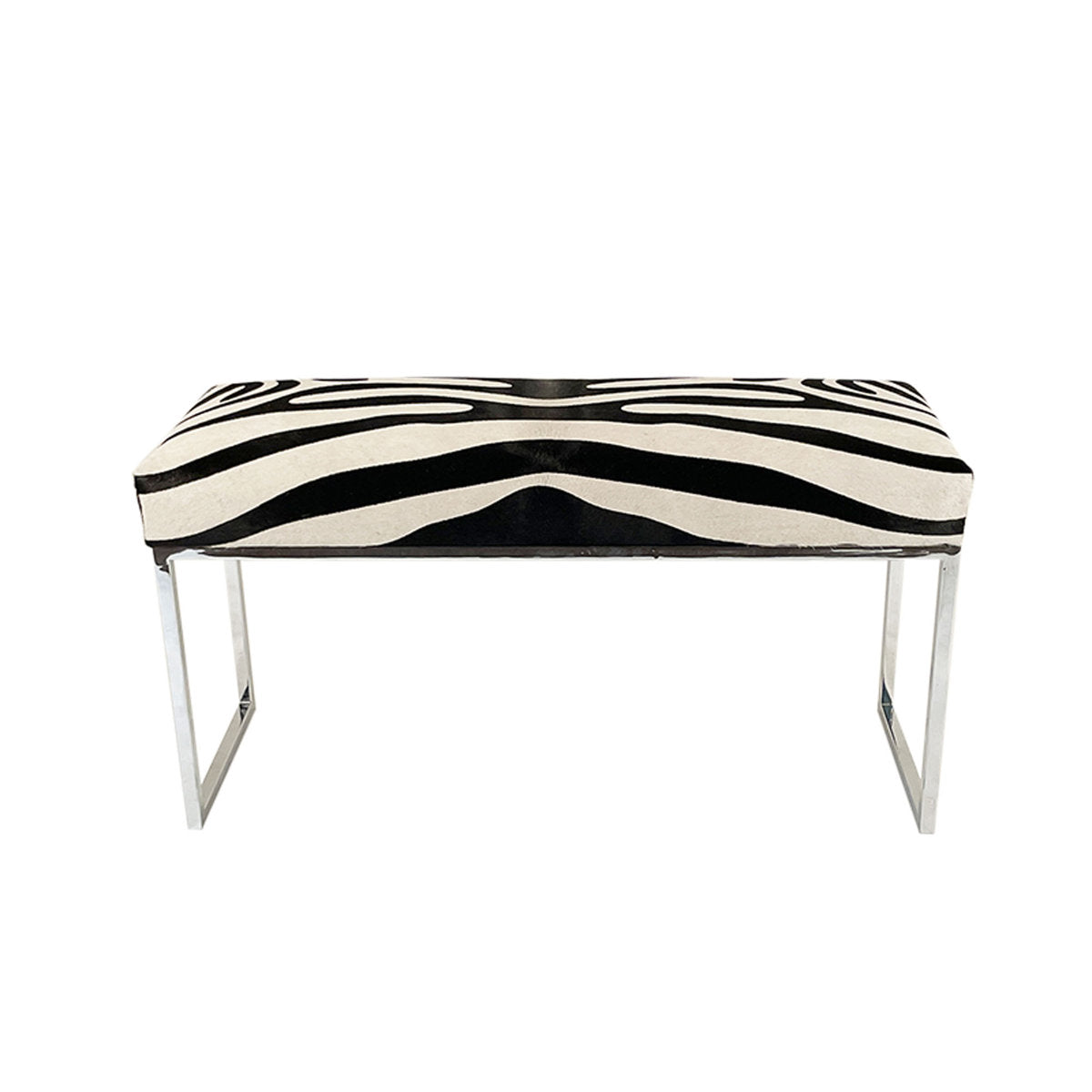 Outpost Original Upholstered Cowhide Bench