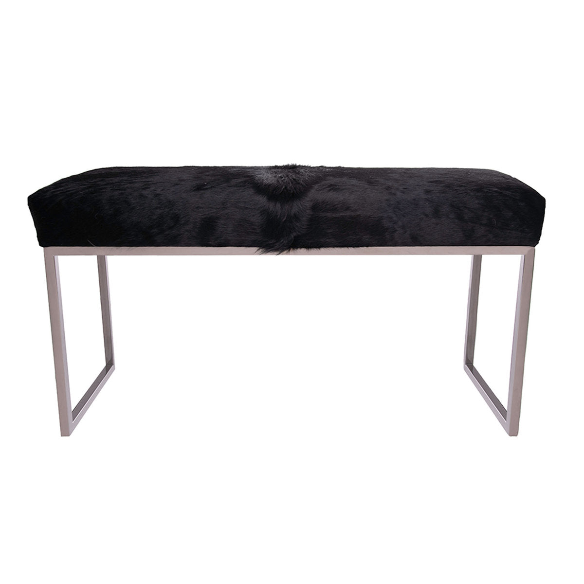 Outpost Original Upholstered Cowhide Bench