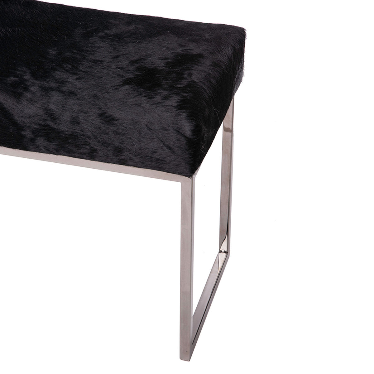 Outpost Original Upholstered Cowhide Bench