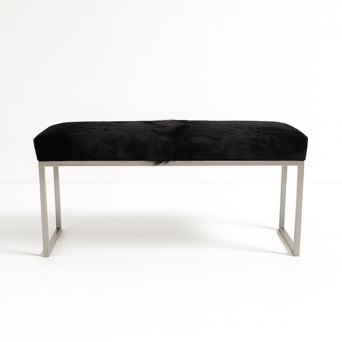 Outpost Original Upholstered Cowhide Bench