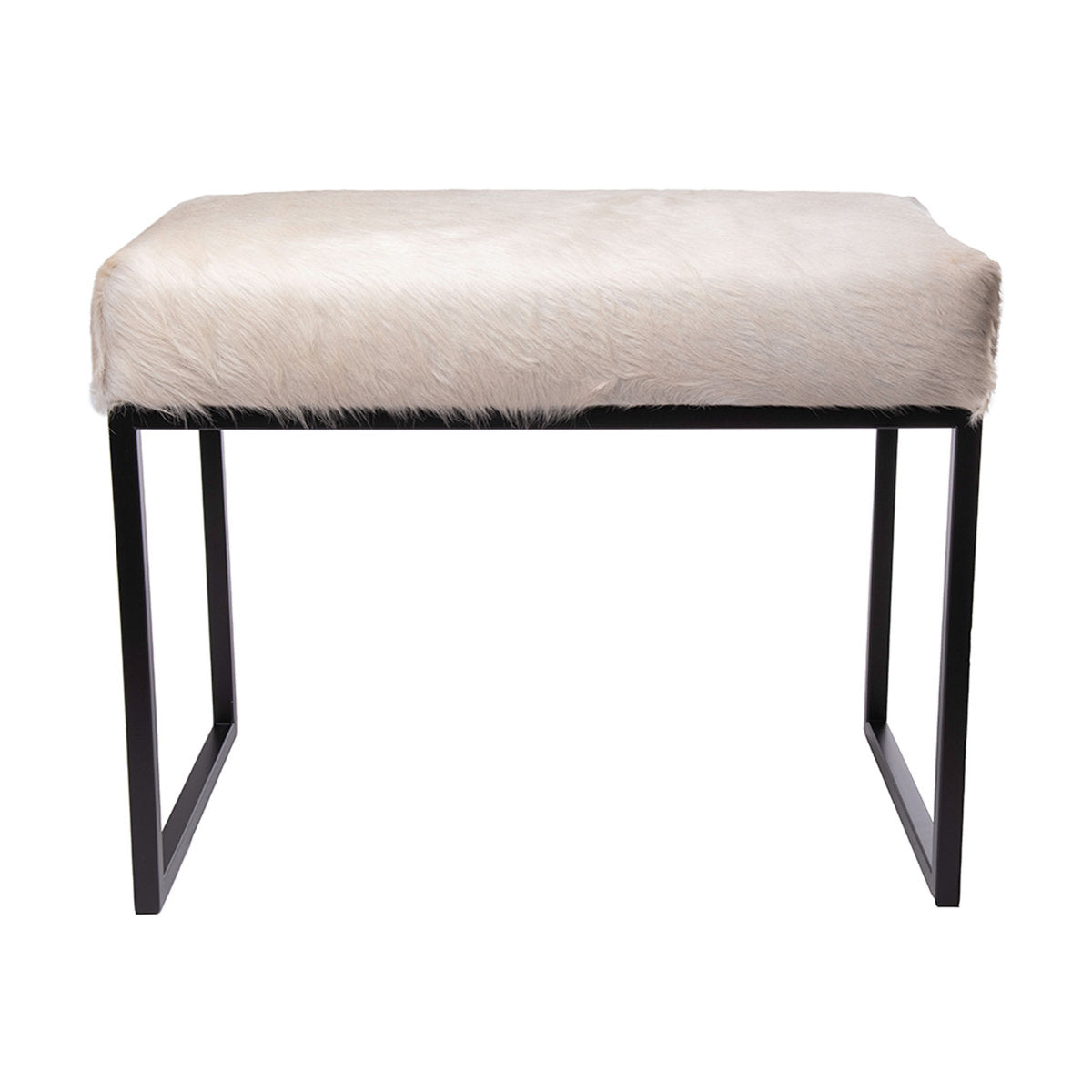 Outpost Original Upholstered Cowhide Bench