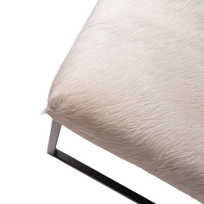 Outpost Original Upholstered Cowhide Bench