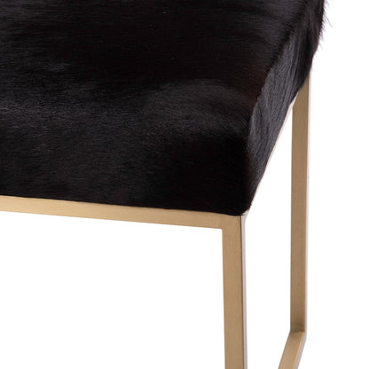 Outpost Original Upholstered Cowhide Bench