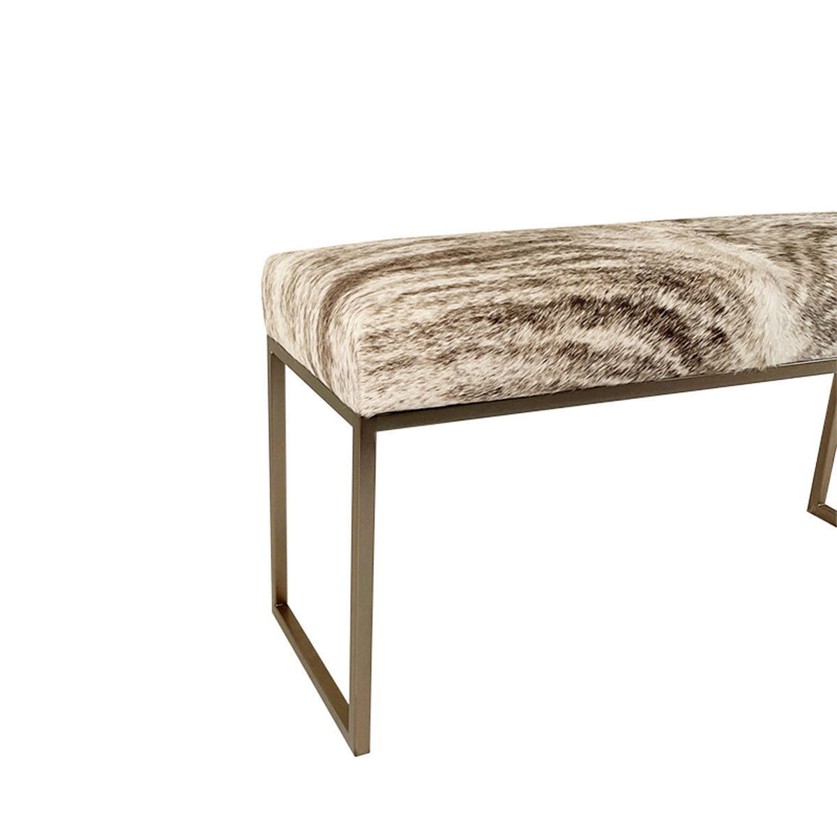 Outpost Original Upholstered Cowhide Stool