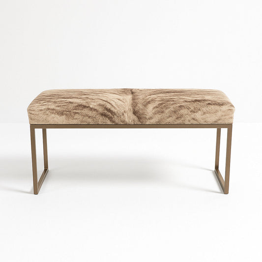Outpost Original Upholstered Cowhide Stool