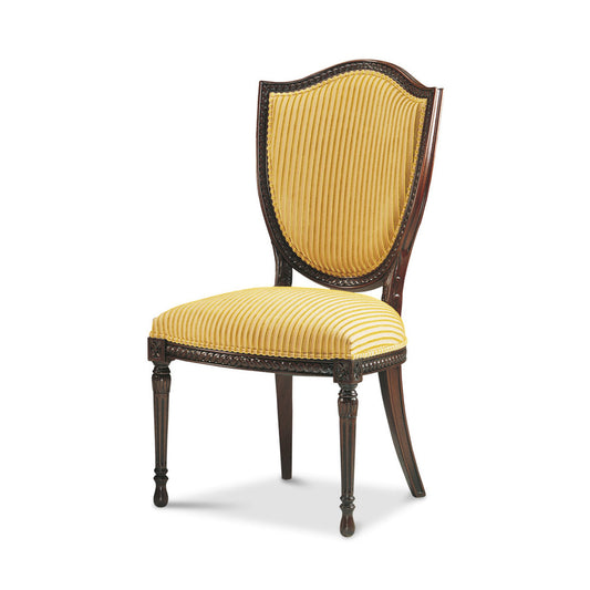 Francesco Molon Beech Upholstered Side Chair