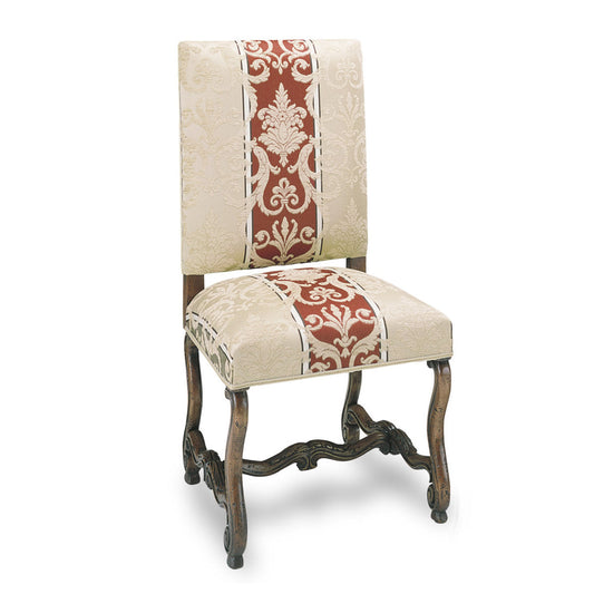 Francesco Molon Beech Upholstered Side Chair