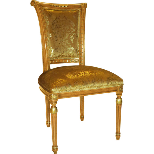 Francesco Molon Carved Upholstered Dining Chair