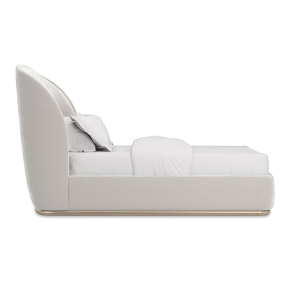 Caracole Faux Leather Bed