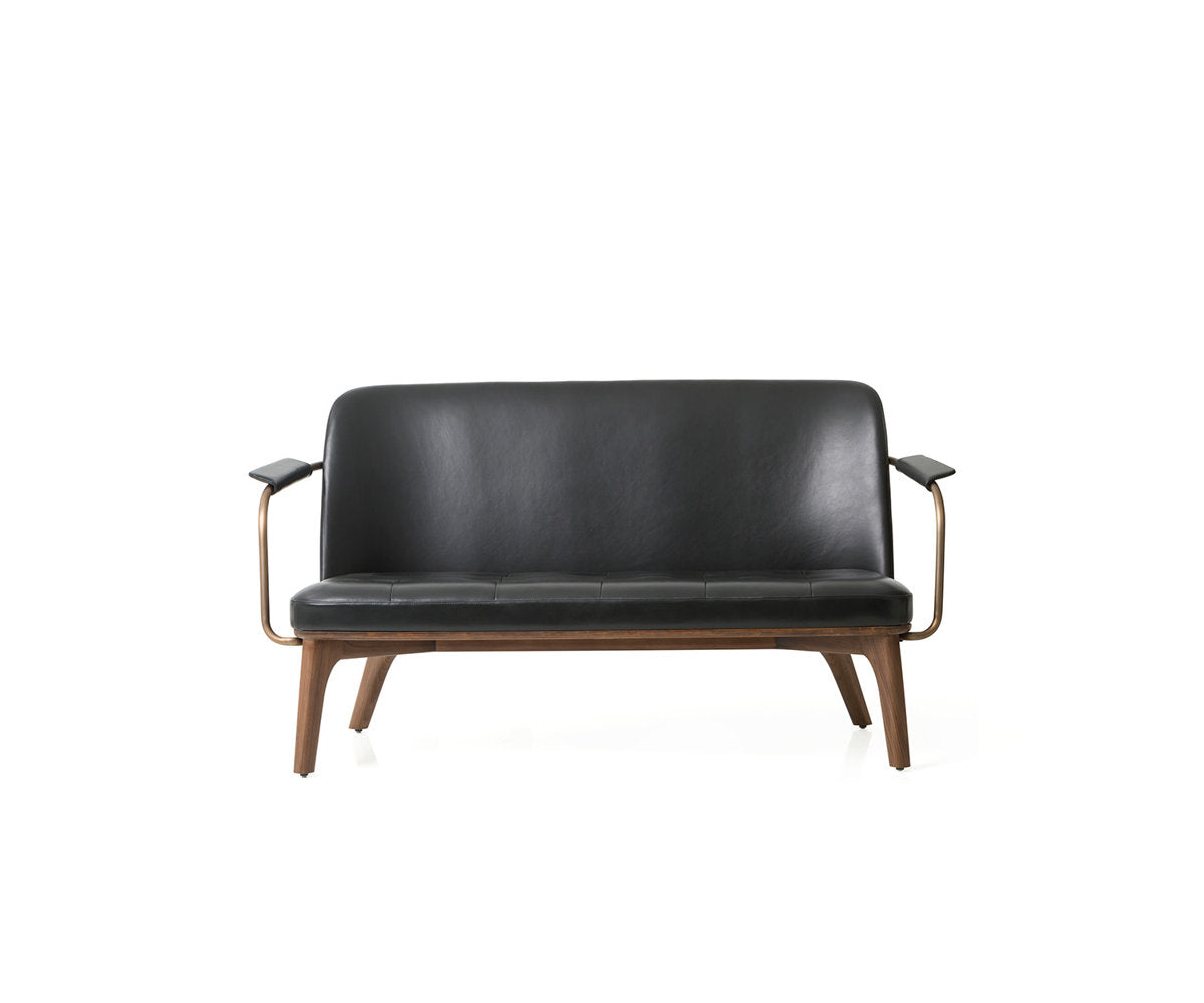 Stellar Works Utility Two Seater Lounge Chair By Neri Nu