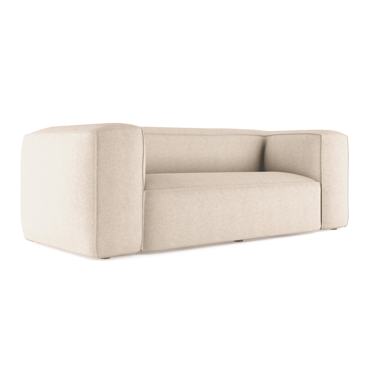 Varick Oversize Track-Arm Sofa with Flange