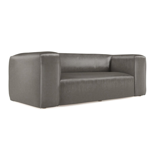 Varick Oversize Track-Arm Sofa with Flange