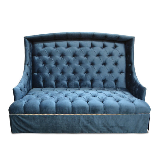 Haute House Home 735 Velvet Flared Arm Sofa