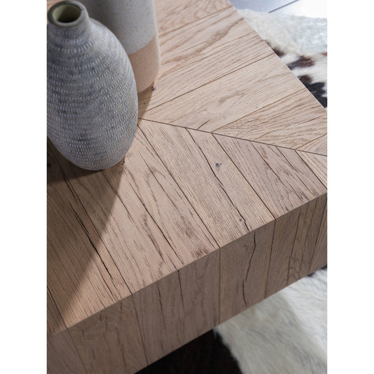 Verite Square Pedestal Coffee Table
