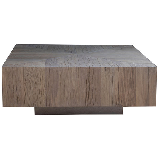Verite Square Pedestal Coffee Table
