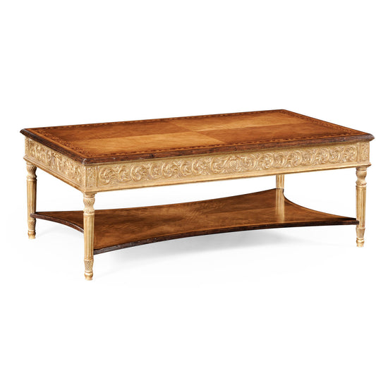 Versailles Solid Wood Coffee Table