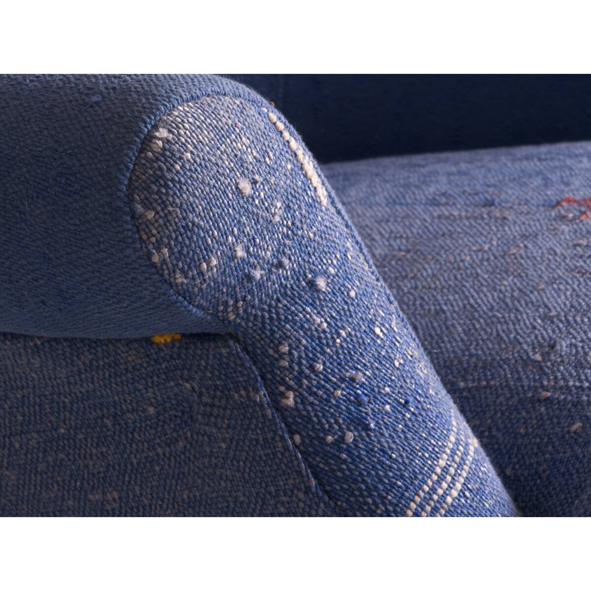 Andrew Martin Victoria Blue Upholstered Armchair