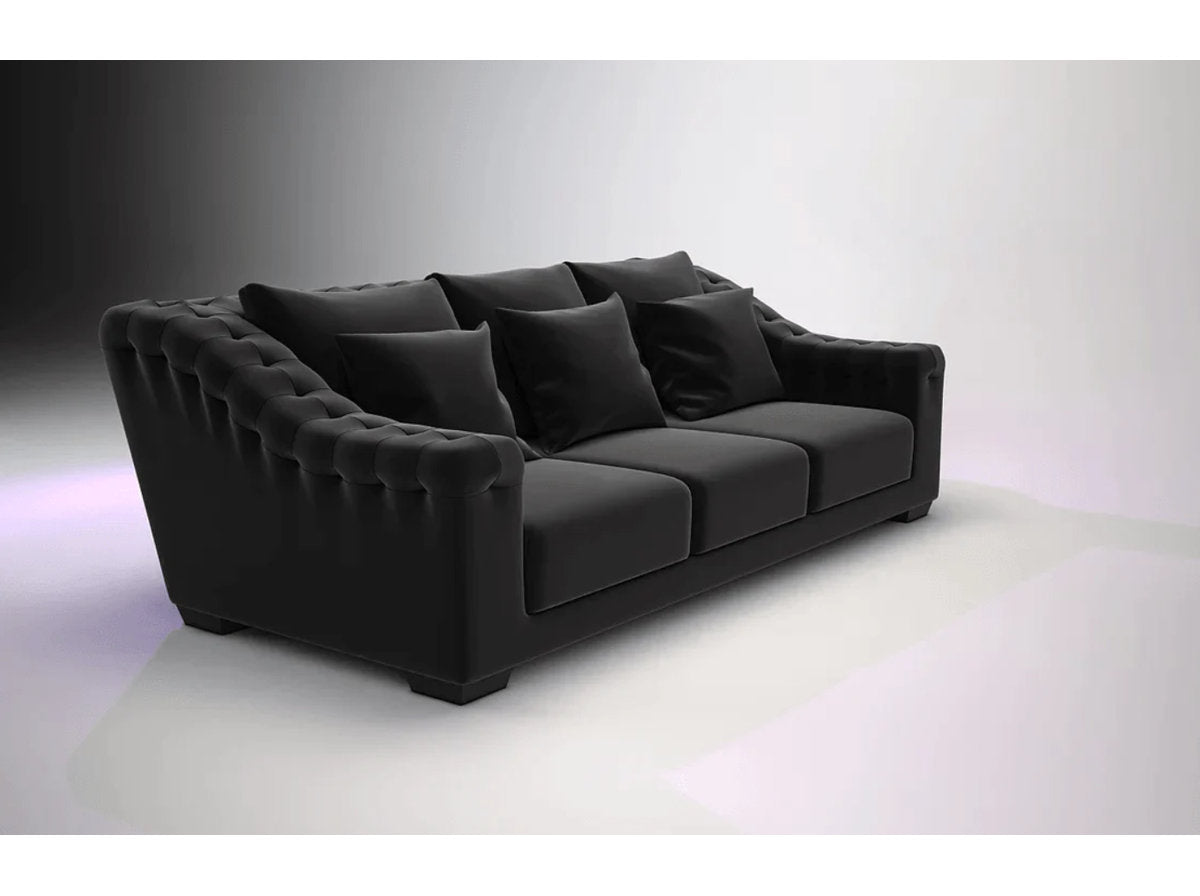 Arditi Collection Villa 99 Recessed Arm Slipcovered Sofa