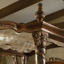 Michael Amini Villa Valencia Canopy Bed