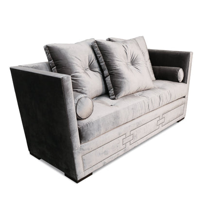 Haute House Home Vincent 83 Velvet Tuxedo Arm Sofa