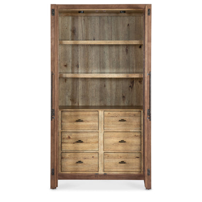 Vineyard Row Lighted China Cabinet