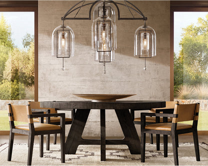 Fulcrum Round Grand Chandelier 73"