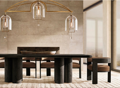 Fulcrum Grand Linear Chandelier 73"