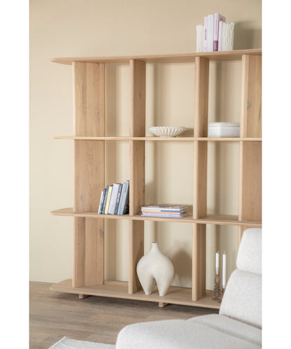 Wall Shelf Solid Wood Bookcase