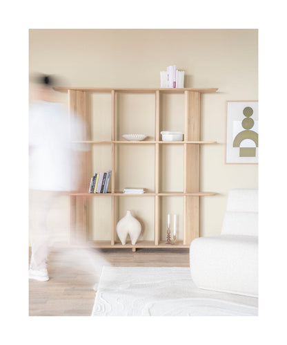 Wall Shelf Solid Wood Bookcase