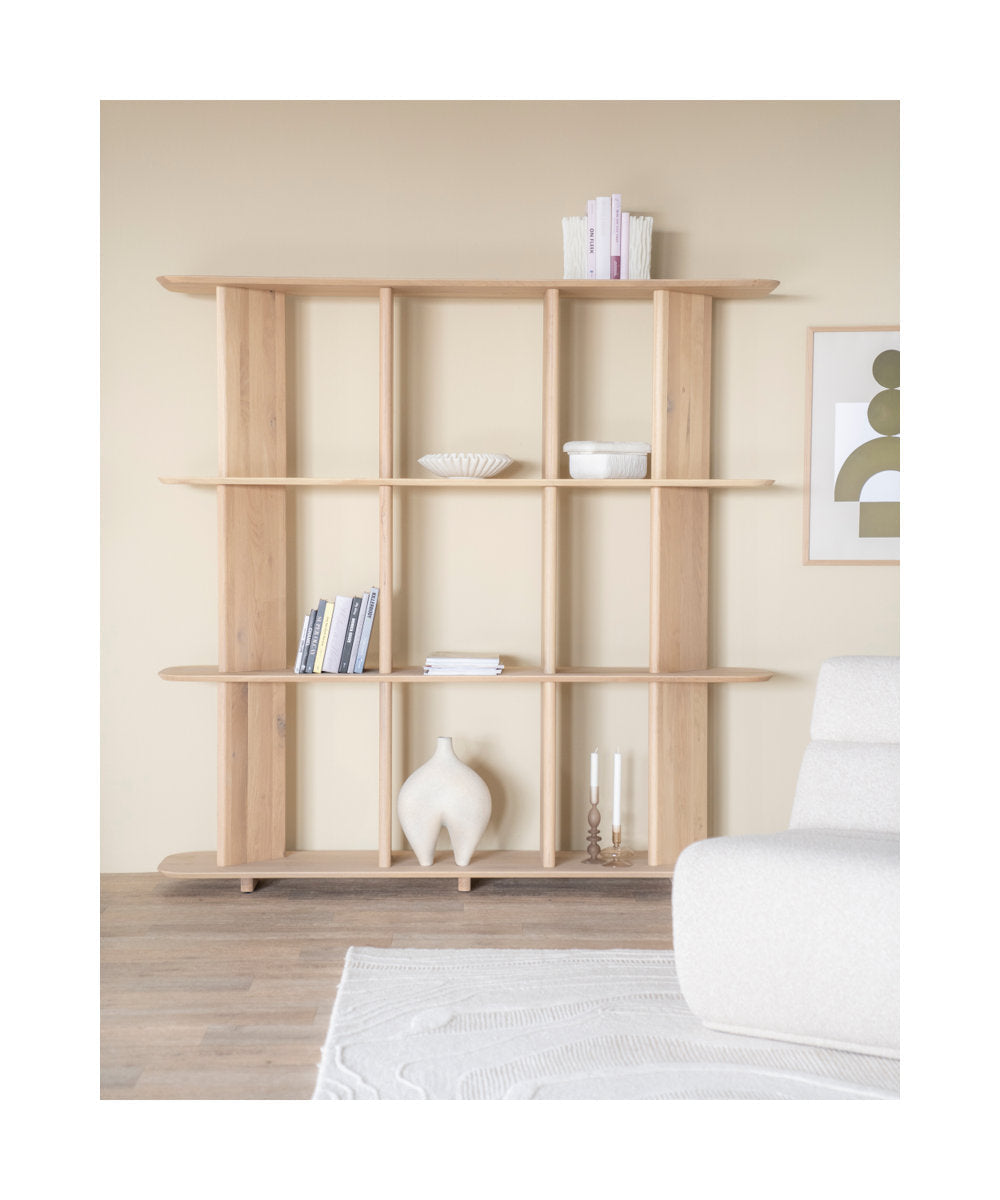 Wall Shelf Solid Wood Bookcase