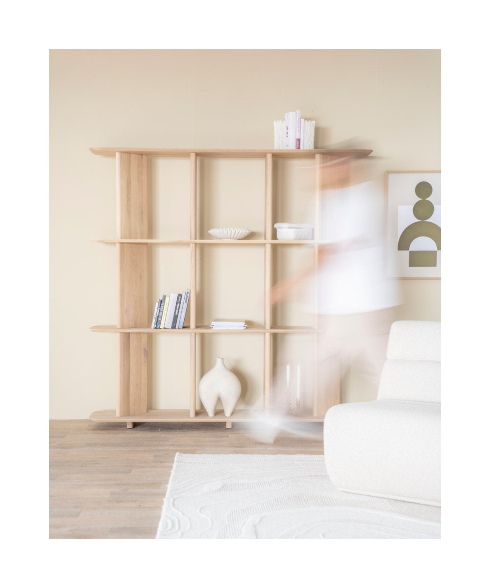 Wall Shelf Solid Wood Bookcase