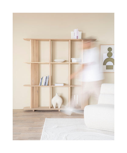 Wall Shelf Solid Wood Bookcase