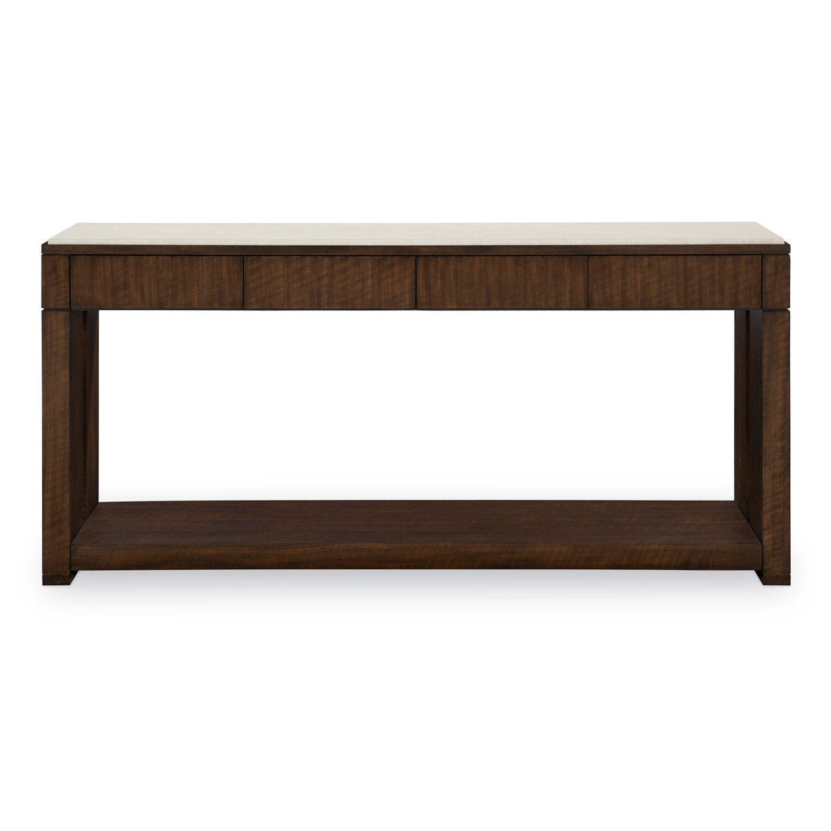 Warner 76'' W Stone Console Table