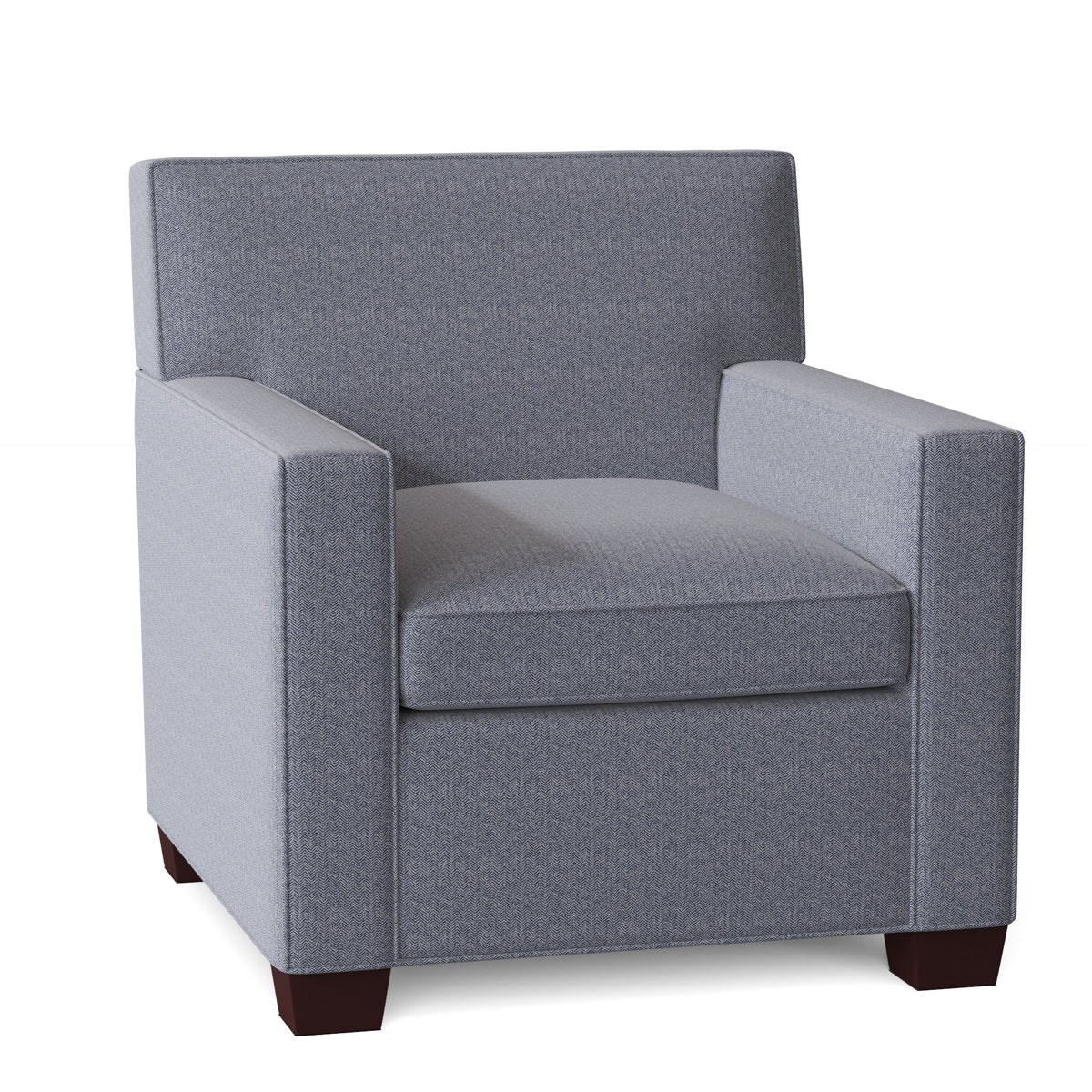 Warren Armchair Chair with Ottoman