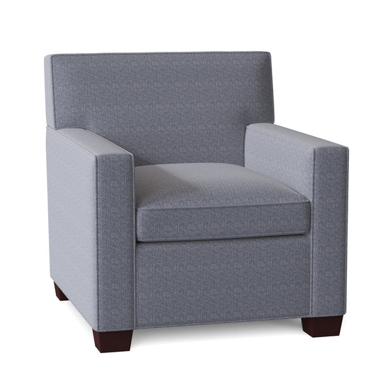 Warren Armchair Chair with Ottoman