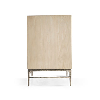 Water 2 - Drawer Solid Wood Nightstand