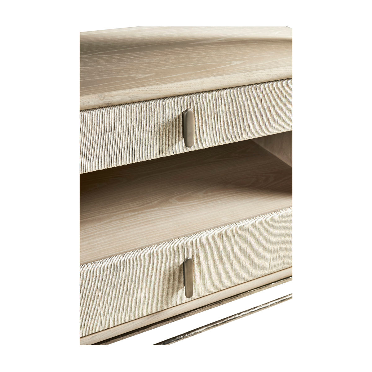 Water 2 - Drawer Solid Wood Nightstand