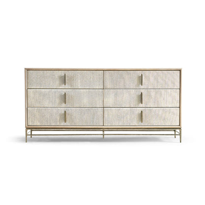 Water 6 - Drawer Solid Wood Dresser