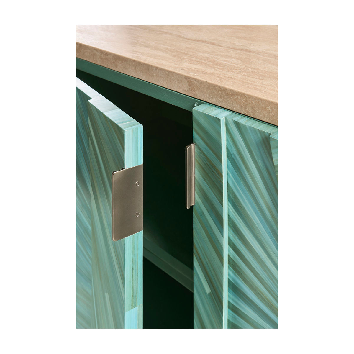 Water Seaglass Entertainment Console
