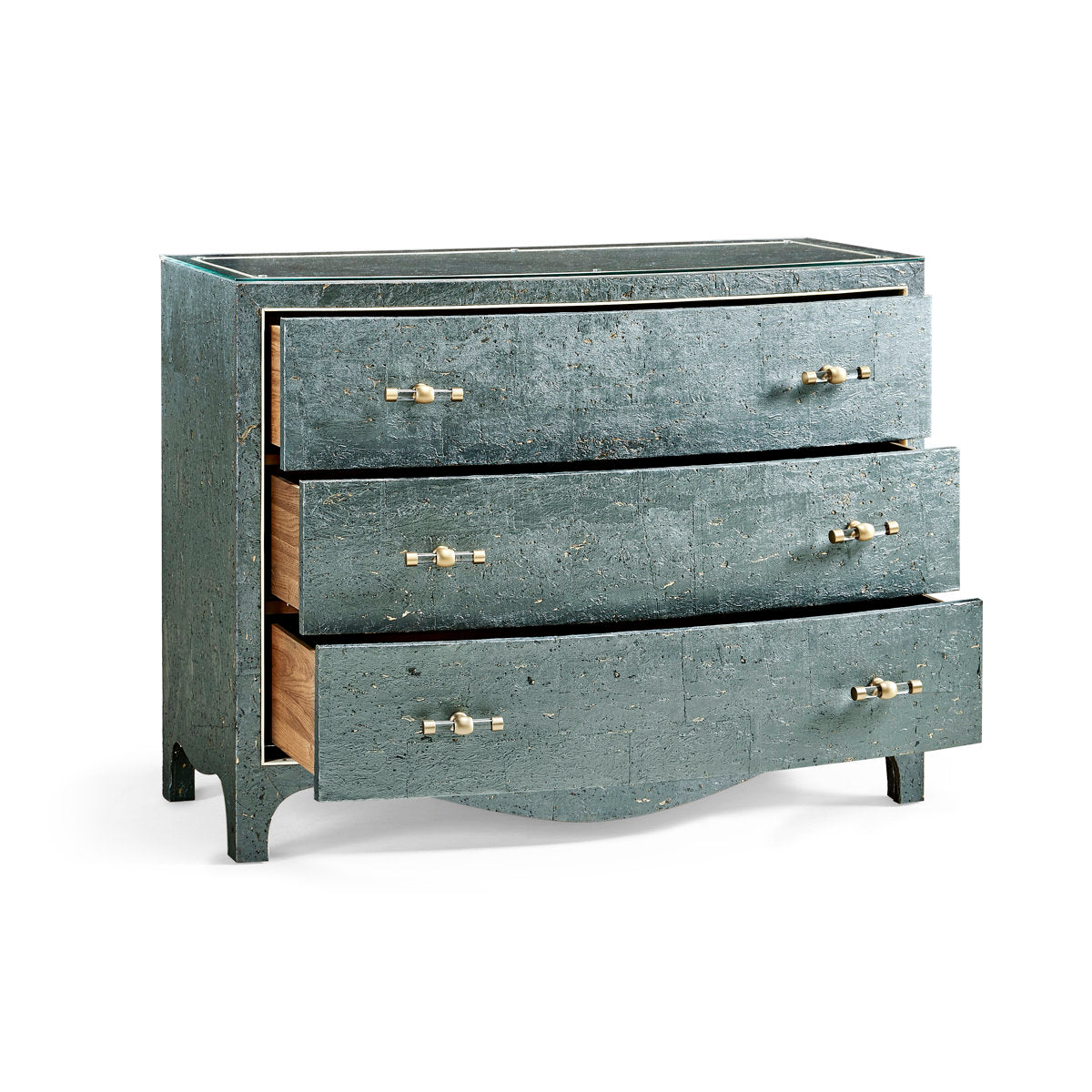Water Solid Wood Accent Chest